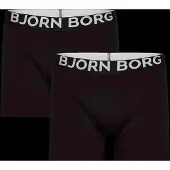 Björn Borg Organic Cotton Stretch Boxer 2P - Black - L