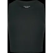 Björn Borg Studio Ribbed Cropped Tank Top - Black - M