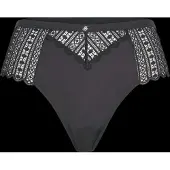 BOSS Hw Thong_Guipure - Black - S