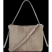 Becksöndergaard Suede Fraya Small Bag - Beige - 24X 22CM