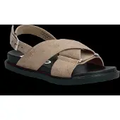 Bianco Biaoslo Cross Sandal Faux Suede - Beige - 39
