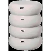 Blomus Ceramic Stool, Round - Ø 34 Cm - Toru - Lily White - Cream - L 34CM