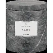 Blomus Scented Travertine Candle - 9 Cm, Ø 8 Cm - Frabli - Magnet - Grey - L 80CM