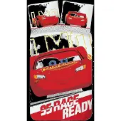 BrandMac Bed Linen Cars 3390 - 100X135, 40X60 Cm - Red - 100X135.40X60