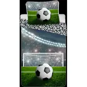 BrandMac Bed Linen Nb 2003 Football - 140X200, 70X90 Cm - Multi/patterned - 140X200.70X90CM
