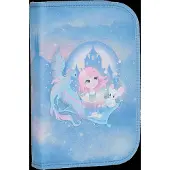 Beckmann Single Section Pencil Case W/Content, Fairytale - Blue - ONE SIZE