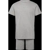 Calvin Klein Ss Tee And Short Set - Grey - S