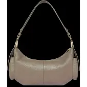 Coccinelle Campus Large Shoulder Bag - Khaki green - ONE SIZE