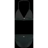 Calvin Klein Triangle Bikini Set - Black - 140-152