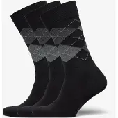 Amanda Christensen True Ankle Argyle - Black - 39-42