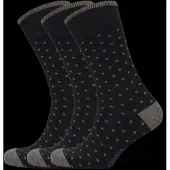 Amanda Christensen True Dot Sock - Navy - 47-50