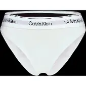 Calvin Klein High Leg Bikini - White - XS
