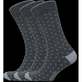 Amanda Christensen True Dot Sock - Grey - 47-50