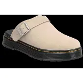 Dr. Martens Brookline Mule Light Tan Bronx Suede - Beige - 42
