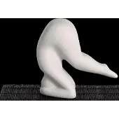 Design House Stockholm - Lisa Larson Yoga Figuuri nro. 1 Vaaleanharmaa