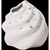 Doiy Vase - Sweetie - White - H8.5CM