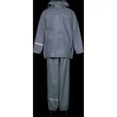 CeLaVi Basic Rainwear Set -Solid Pu - Blue - 80