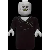 Harry Potter Lego Lord Voldemort Plysdyr - Black - ONE SIZE