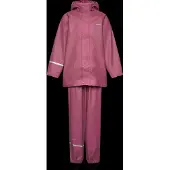 CeLaVi Basic Rainwear Set -Solid Pu - Pink - 80