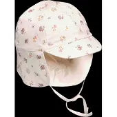 En fant Summer Hat Reversible - Cream - 4-6Y