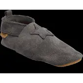 En fant Elastic Slipper Suede - Black - 18