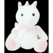 Teddykompaniet Unicorn, Elsie - White - 20 cm