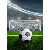 Fodbold Fleece Plaid Nb 2003 Football - 100X140 Cm - White - 100X140CM