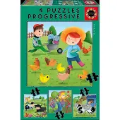 Educa 6-9-12-16 Farm Animals - Multi/patterned - ONE SIZE