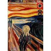 Educa 2X1000 The Scream, Edvard Munch - Multi/patterned - ONE SIZE