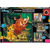 Educa 12-16-20-25 Disney Animals - Multi/patterned - ONE SIZE