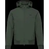 Fred perry Hooded Brentham Jkt - Green - XXL