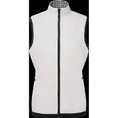 Footjoy Insulated Reversible Houndstooth Vest - White - M