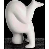 Design House Stockholm - Lisa Larson Yoga Figuuri nro. 4 Vaaleanharmaa
