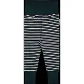Geggamoja Baby Pants Navy Beige Stripe - Navy - 62/68