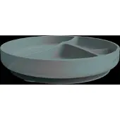 EVERYDAY BABY Silicone Suction Plate Harmony Green - Grey - Ø 17.5 CM