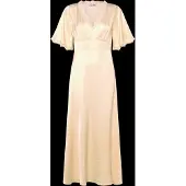 A-VIEW Flowy Dress - Yellow - 38
