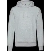 Fruit Of The Loom Classic Hooded Sweat - Grey - XL