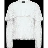Gina Tricot Boho Lace Top - White - M