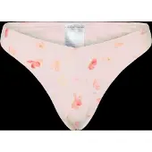 Gina Tricot High Bikini Thong - Cream - XL
