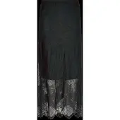 Gina Tricot Lace Skirt - Black - XS