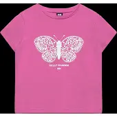 Helly Hansen K Hh Graphic T-Shirt - Pink - 92