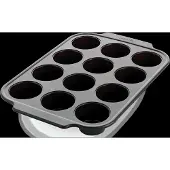 Greenpan Muffincups 12Pcs - Grey - 12 PCS