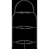 House Doctor Plate Stand, Hdsana, Silver Finish - Silver - 24.7X17.5X47CM