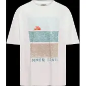 Wheat T-Shirt S/S Leslie - White - 110