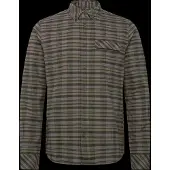Helly Hansen Classic Check Ls Shirt - Khaki green - L
