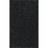 House Doctor Door Mat, Hdentry, Rectangle, Black - Black - 75X 45X 0.8CM
