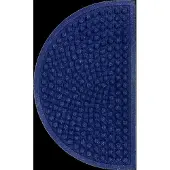 House Doctor Door Mat, Hdentry, Half Round, Blue - Navy - 75X 45X 0.8CM