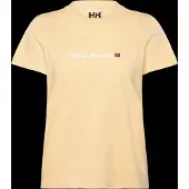 Helly Hansen W Core Graphic T-Shirt 2.0 - Yellow - XS
