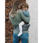 Hippychick Kantotuki, Denim Gray