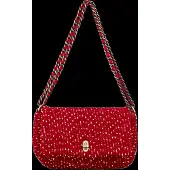 Becksöndergaard Boucle Hollis Bag - Red - ONE SIZE